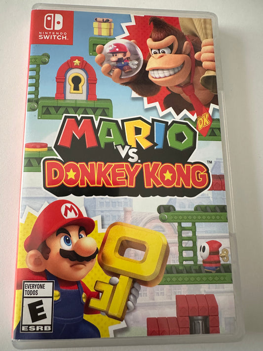 Mario vs donkey Kong for the Nintendo switch