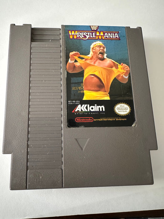 WWF Wrestlemania for the Nintendo