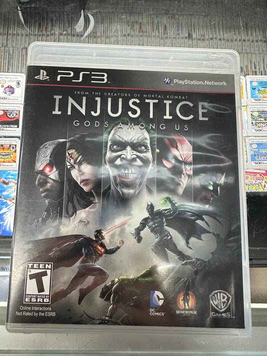 Injustice gods among us for the PS3