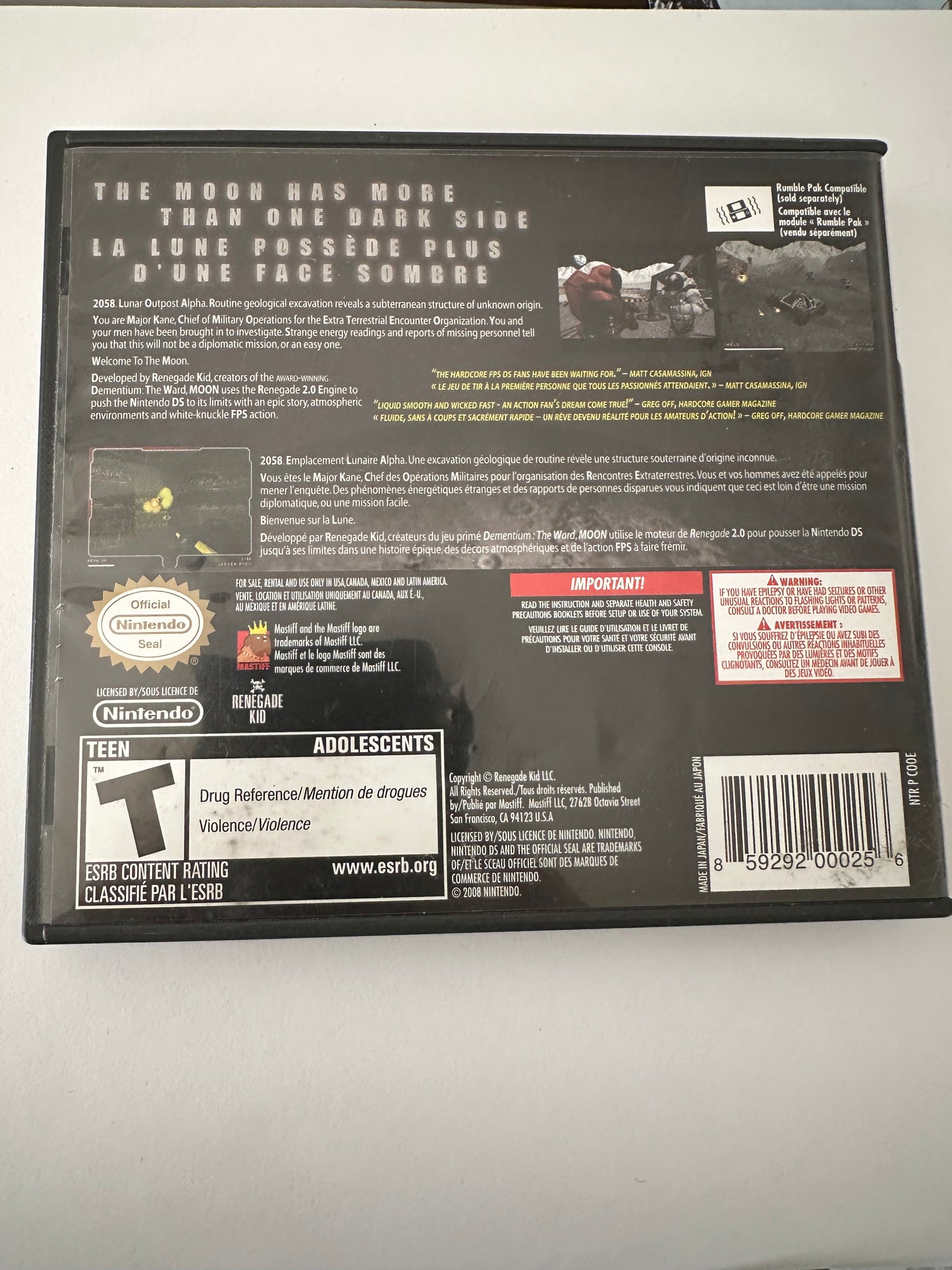Moon for the Nintendo DS