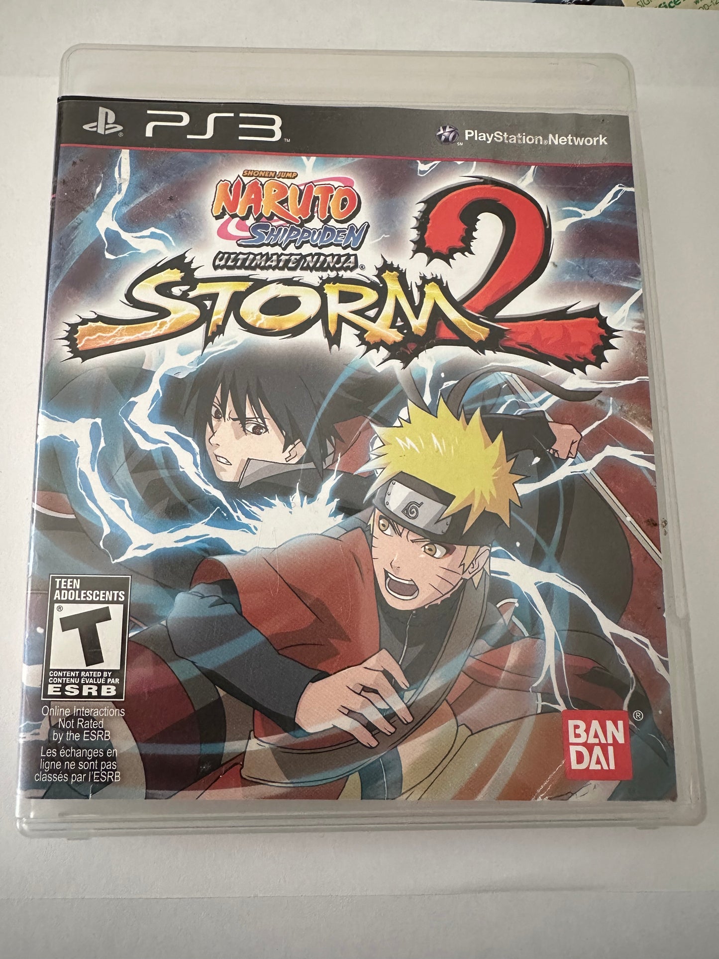 Naruto shippuden ultimate ninja storm 2 for the PS3. Missing Manual