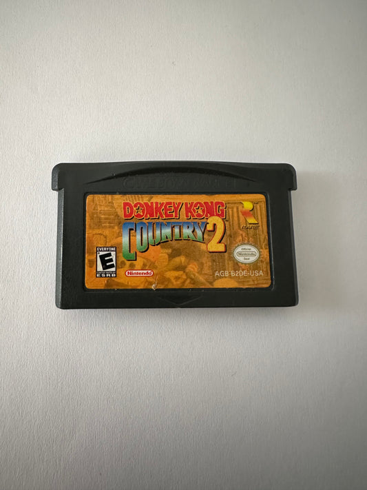 Donkey Kong country 2 for the Gameboy advance