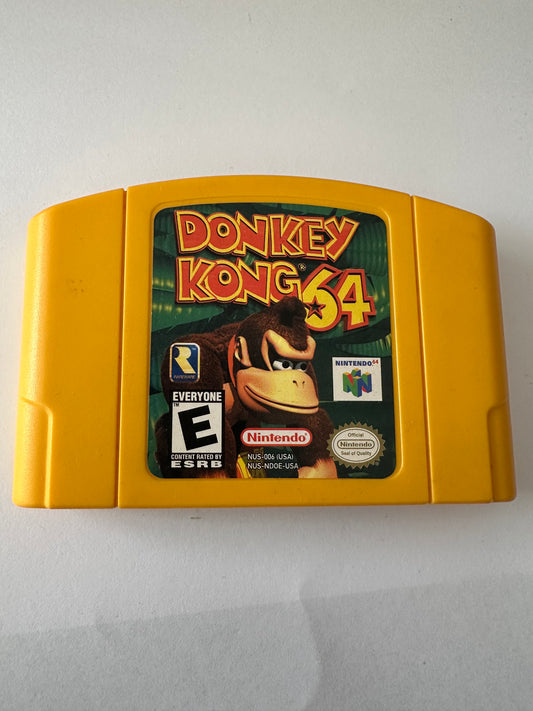 Donkey Kong 64 for the Nintendo 64