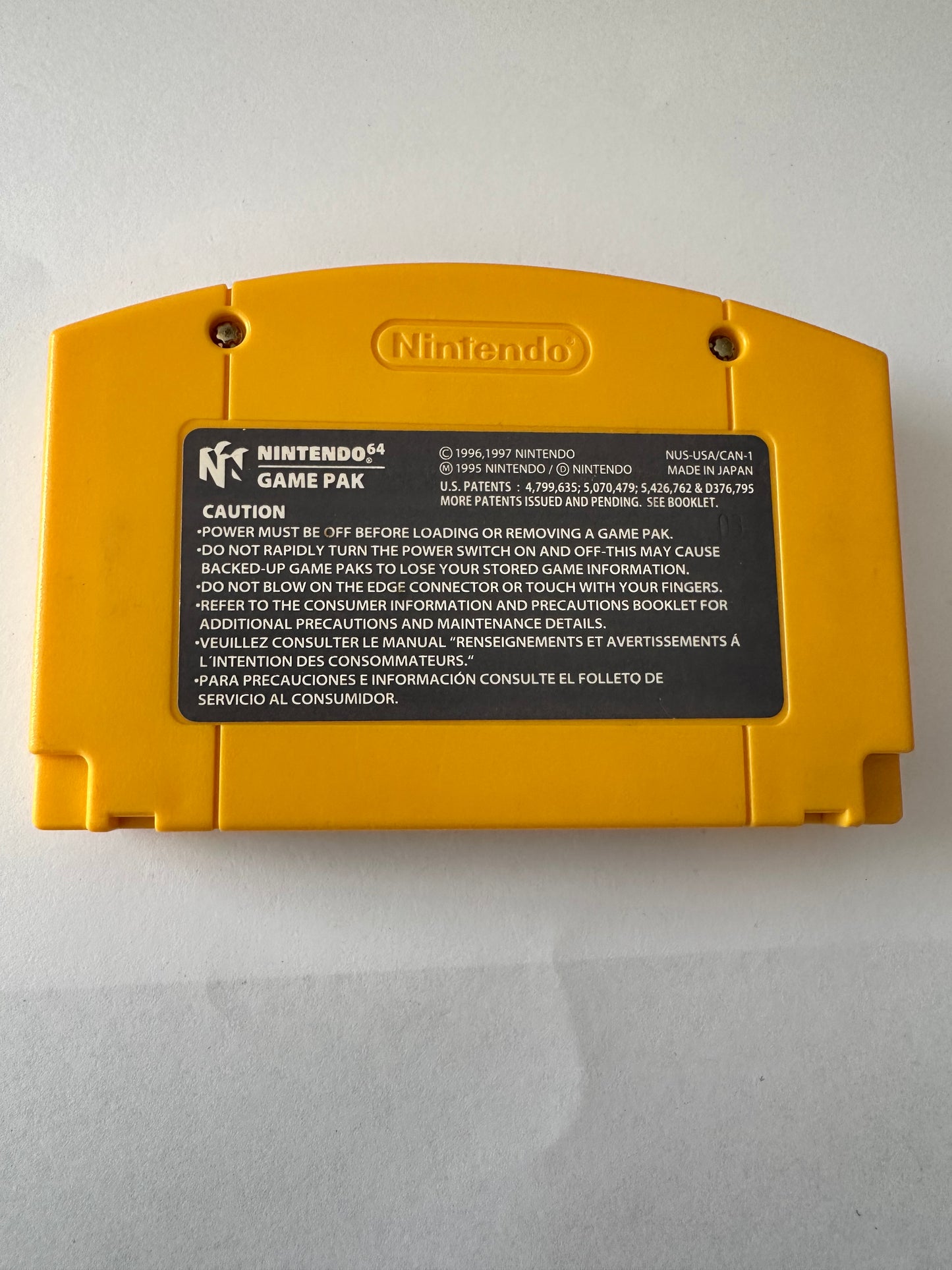 Donkey Kong 64 for the Nintendo 64