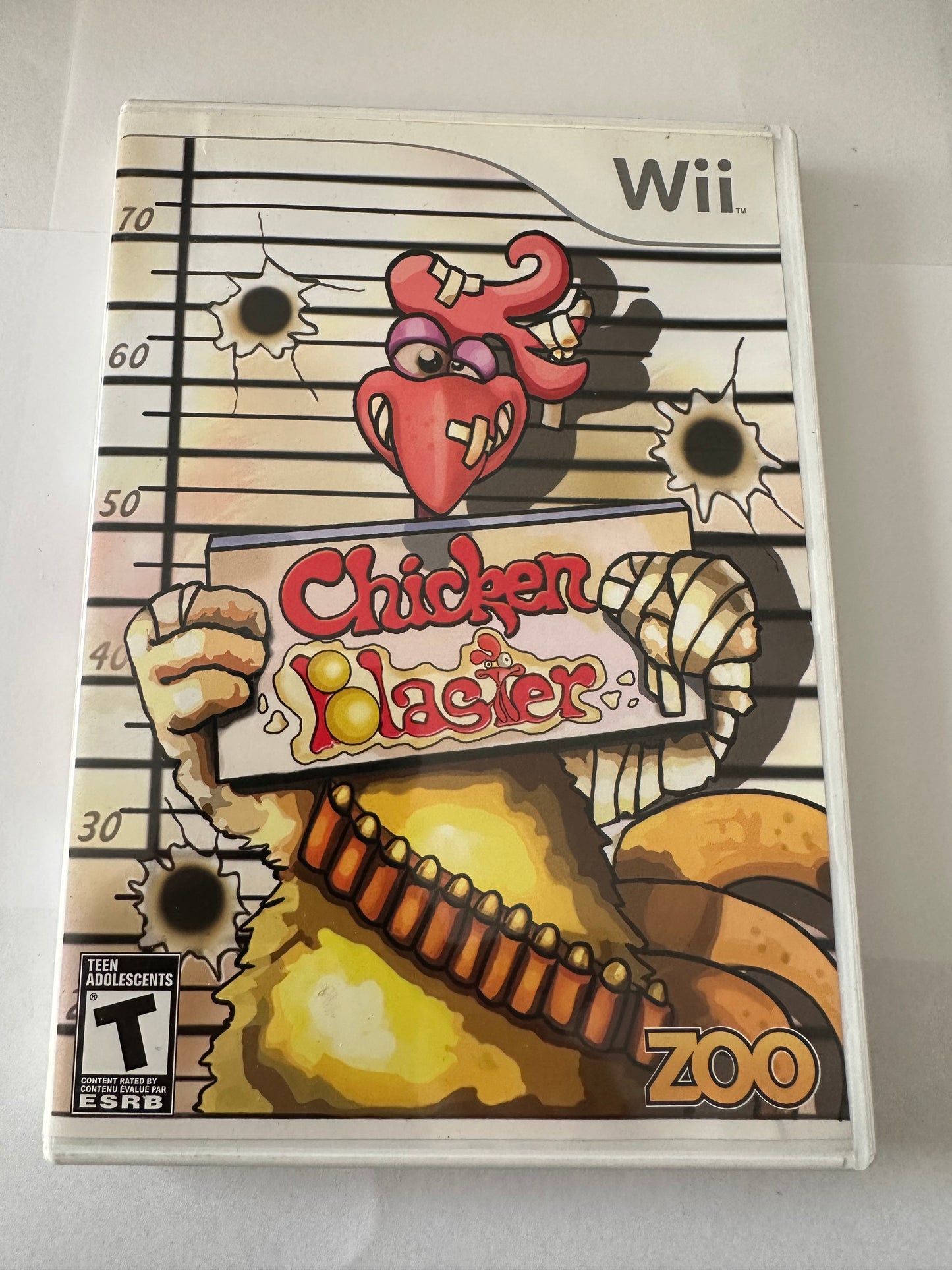 Chicken blaster for the Nintendo Wii