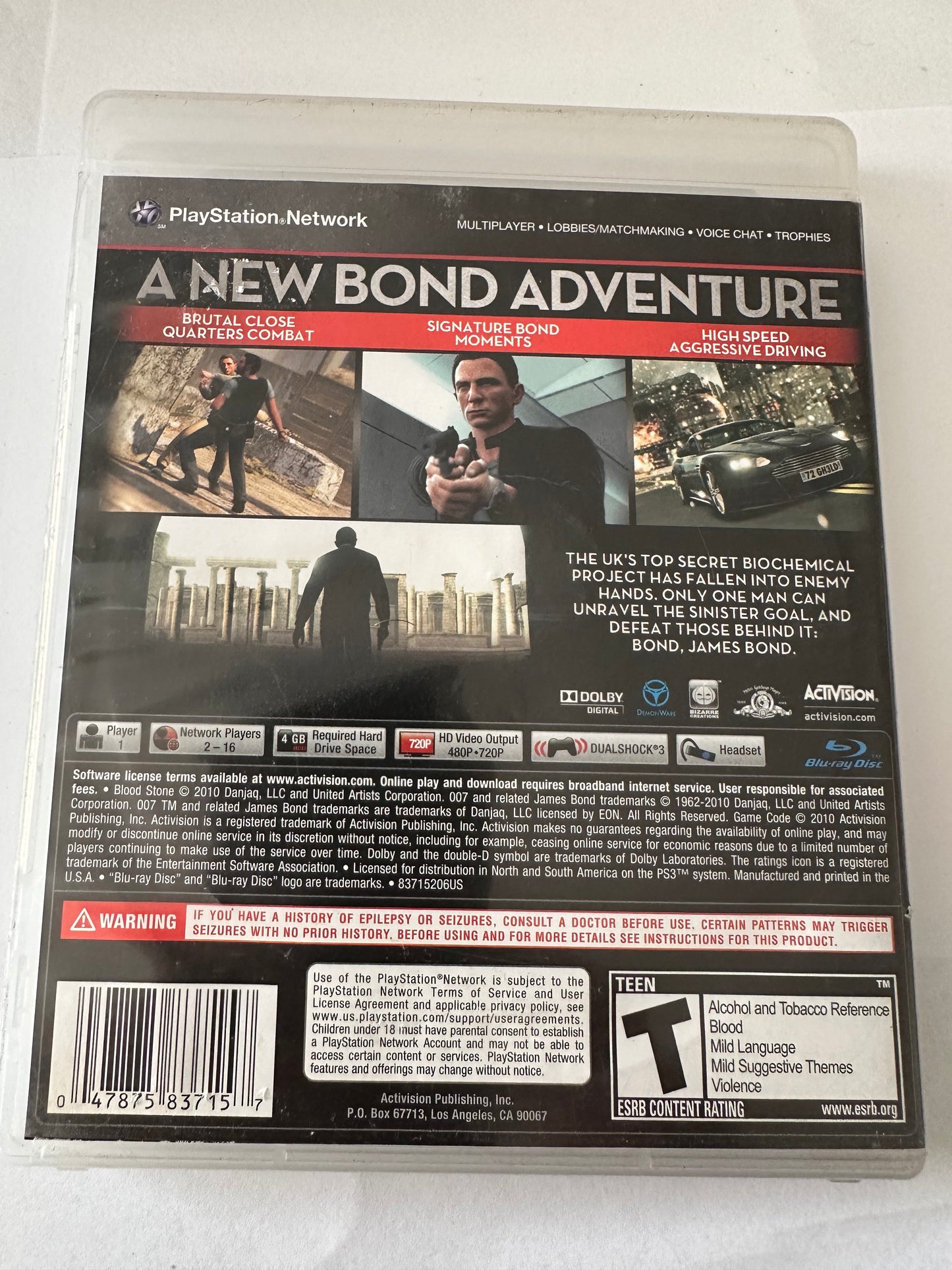 Bloodstone 007 for the PS3