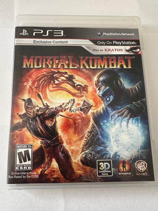 Mortal kombat for the PS3