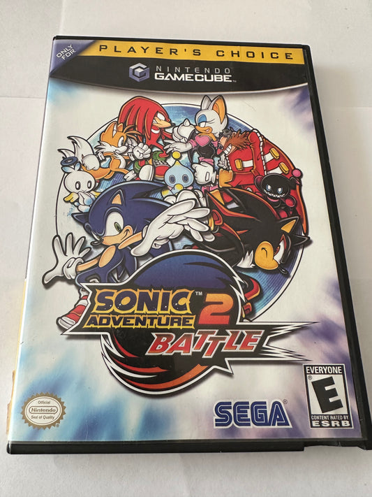 Sonic adventure 2 Battle for the GameCube