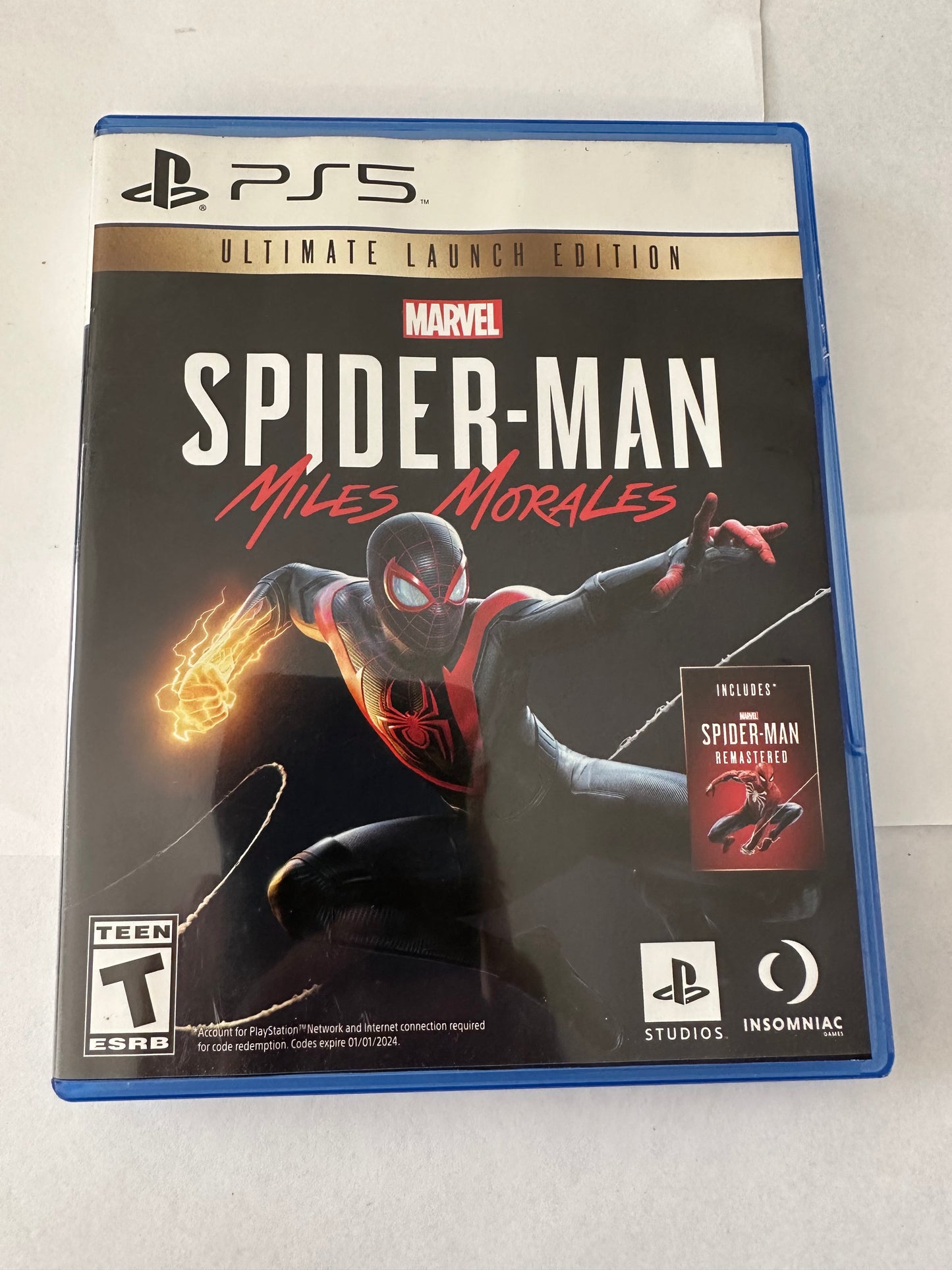 Spider-Man miles morales for the PS5
