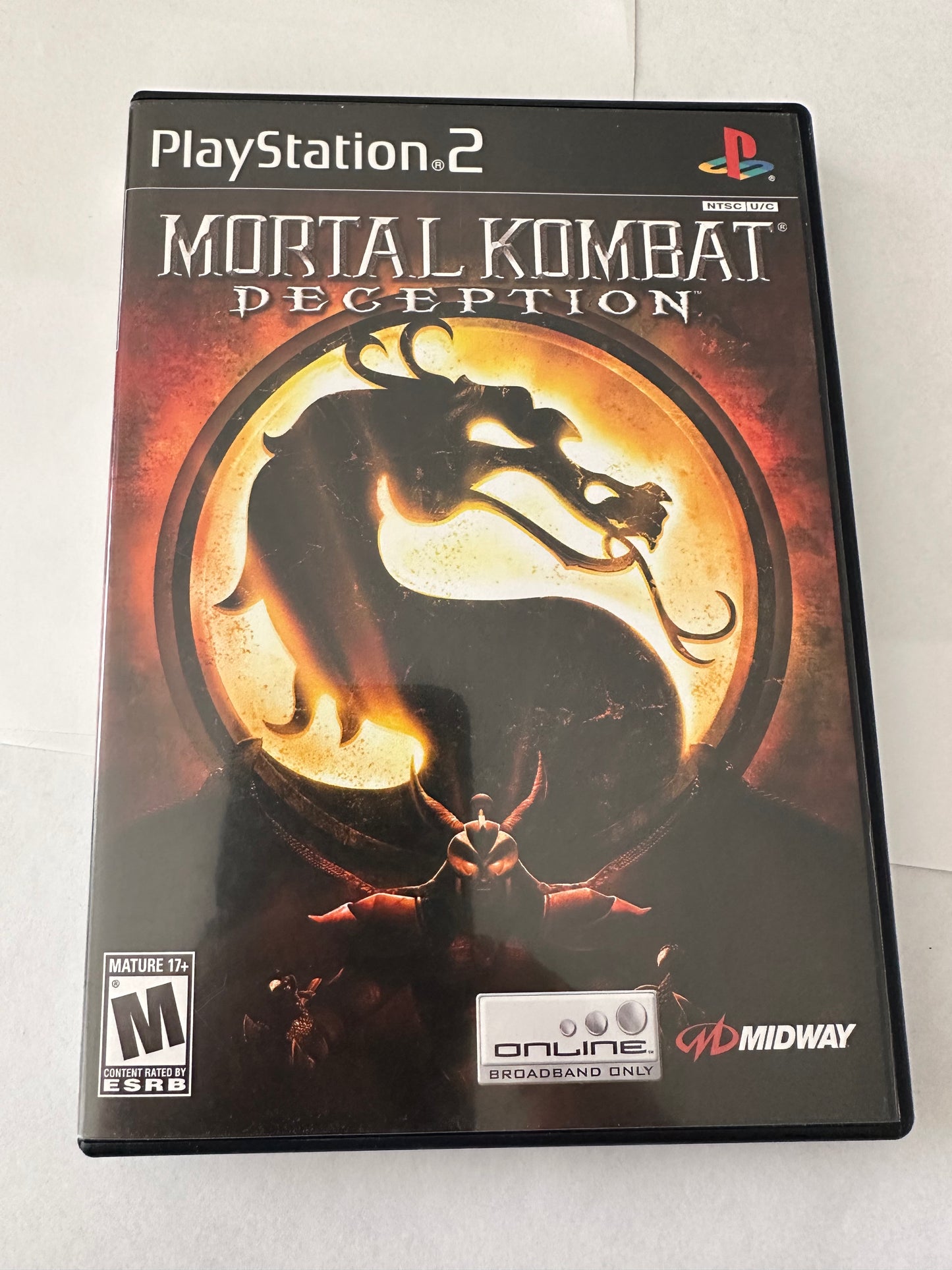 Mortal kombat deception for the PlayStation 2