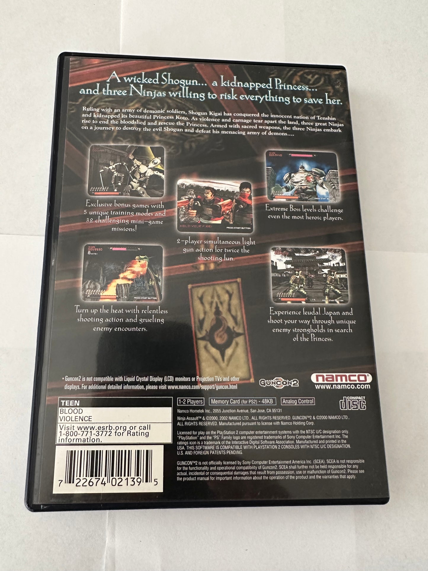 Ninja assault for the PlayStation 2