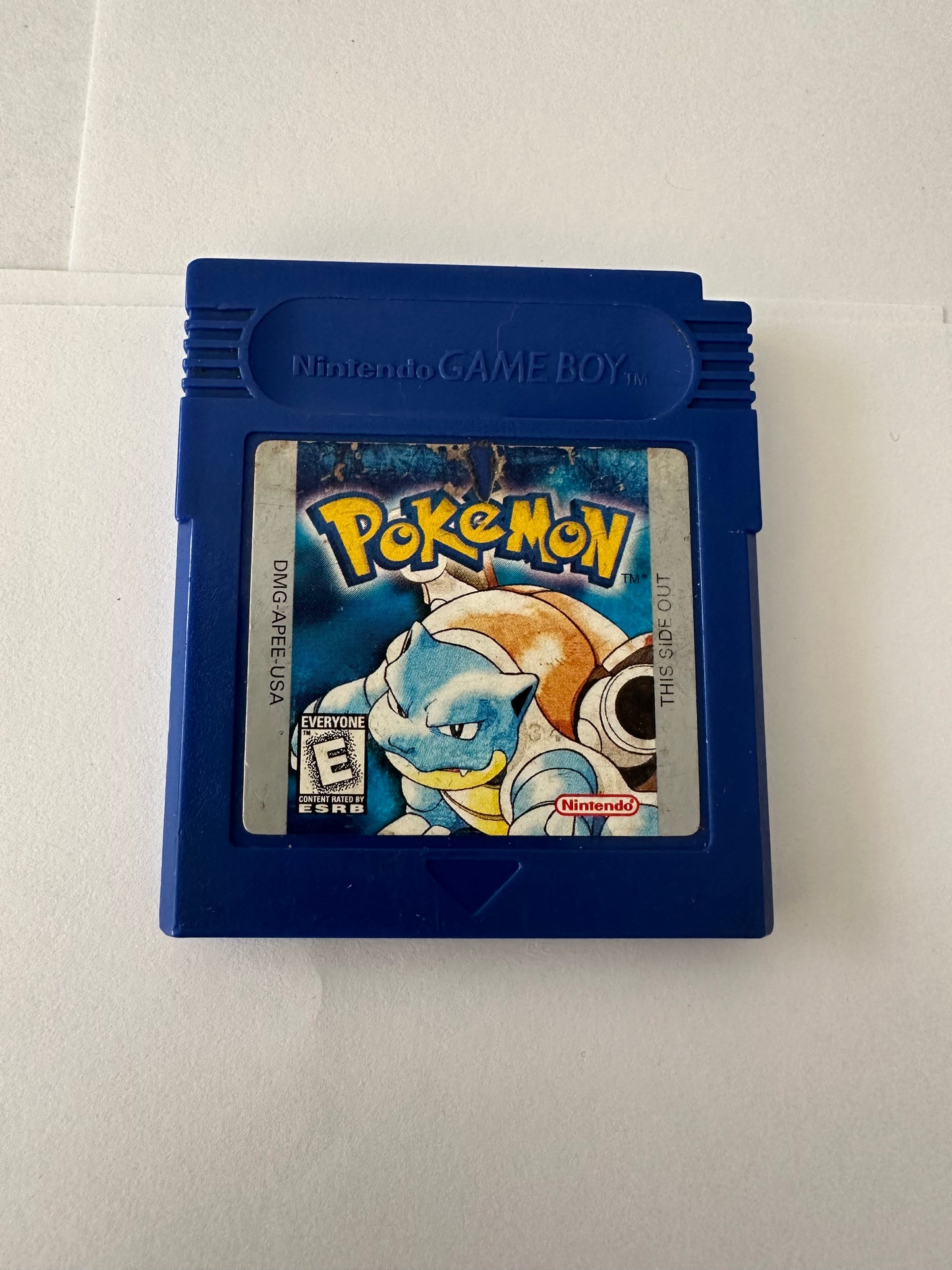 Pokémon blue more the Gameboy. New save battery