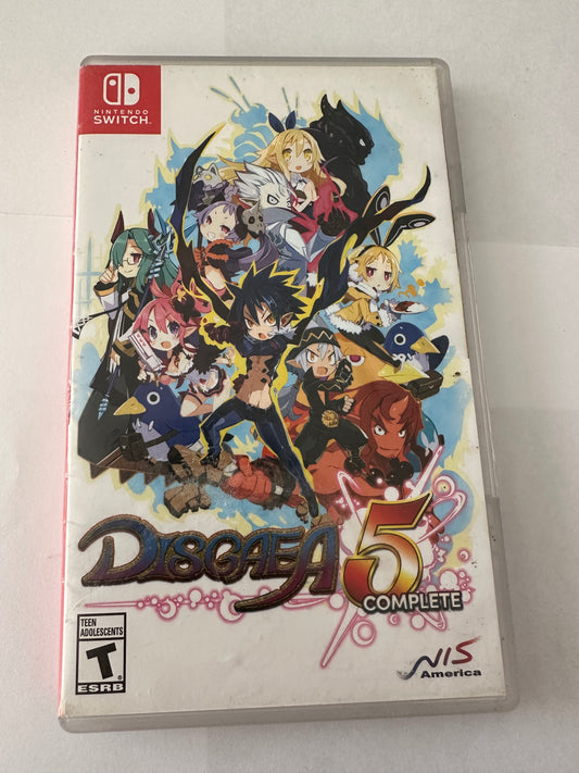 Disgaea 5 for the Nintendo switch