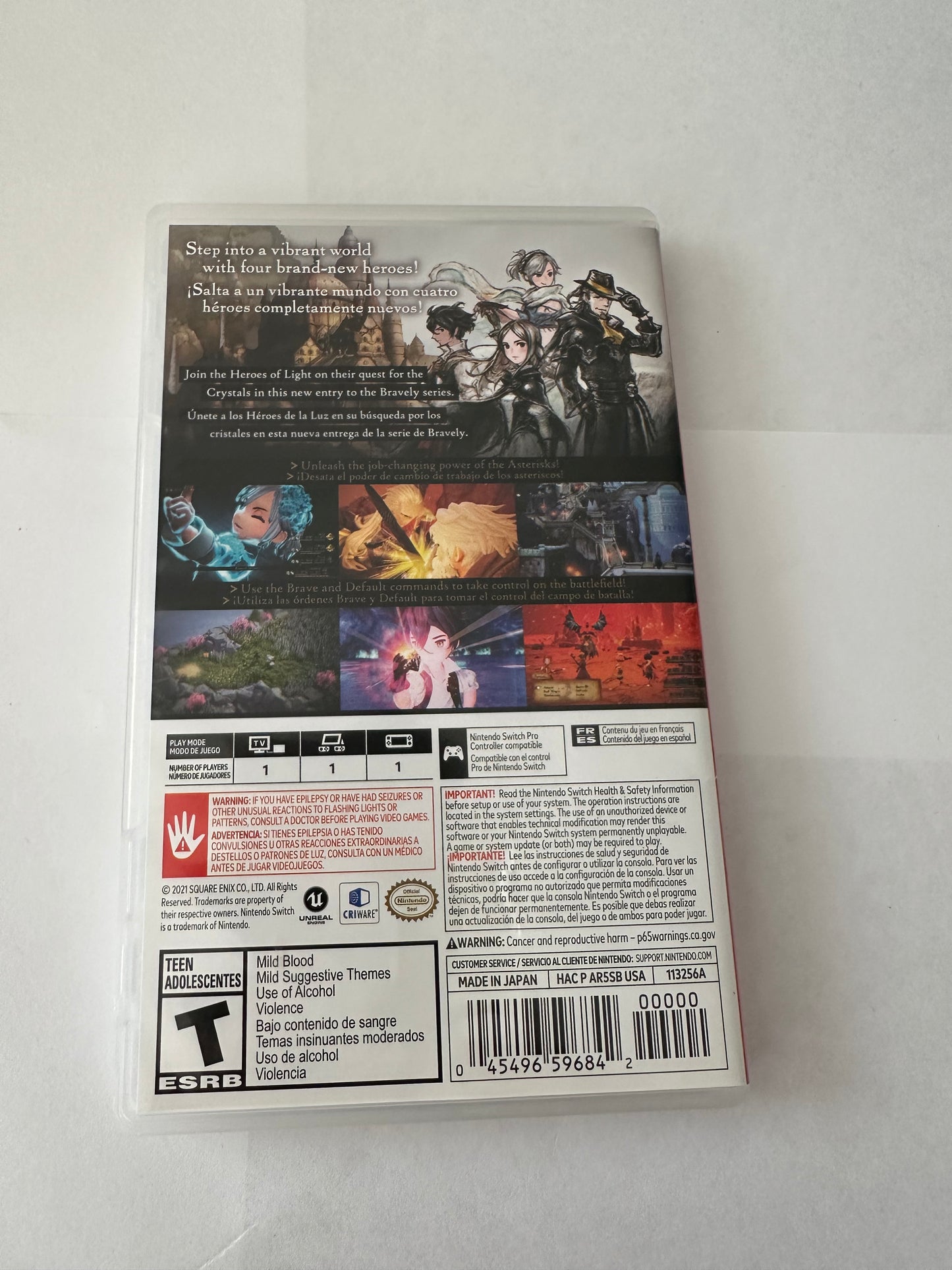 Bravely default ii for the Nintendo switch