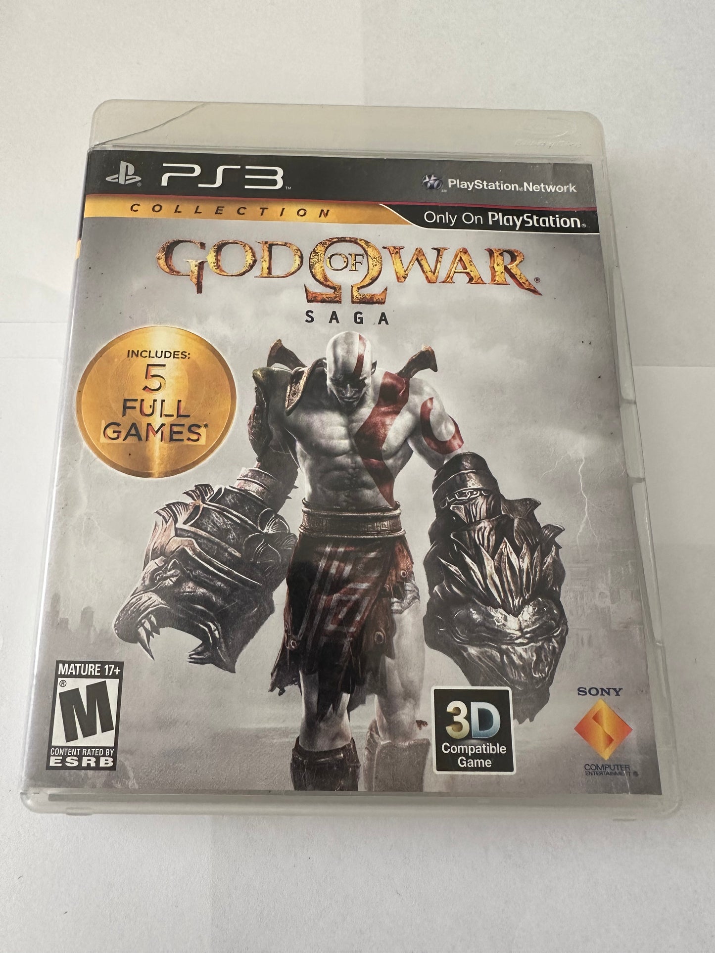 God of war saga for the PS3