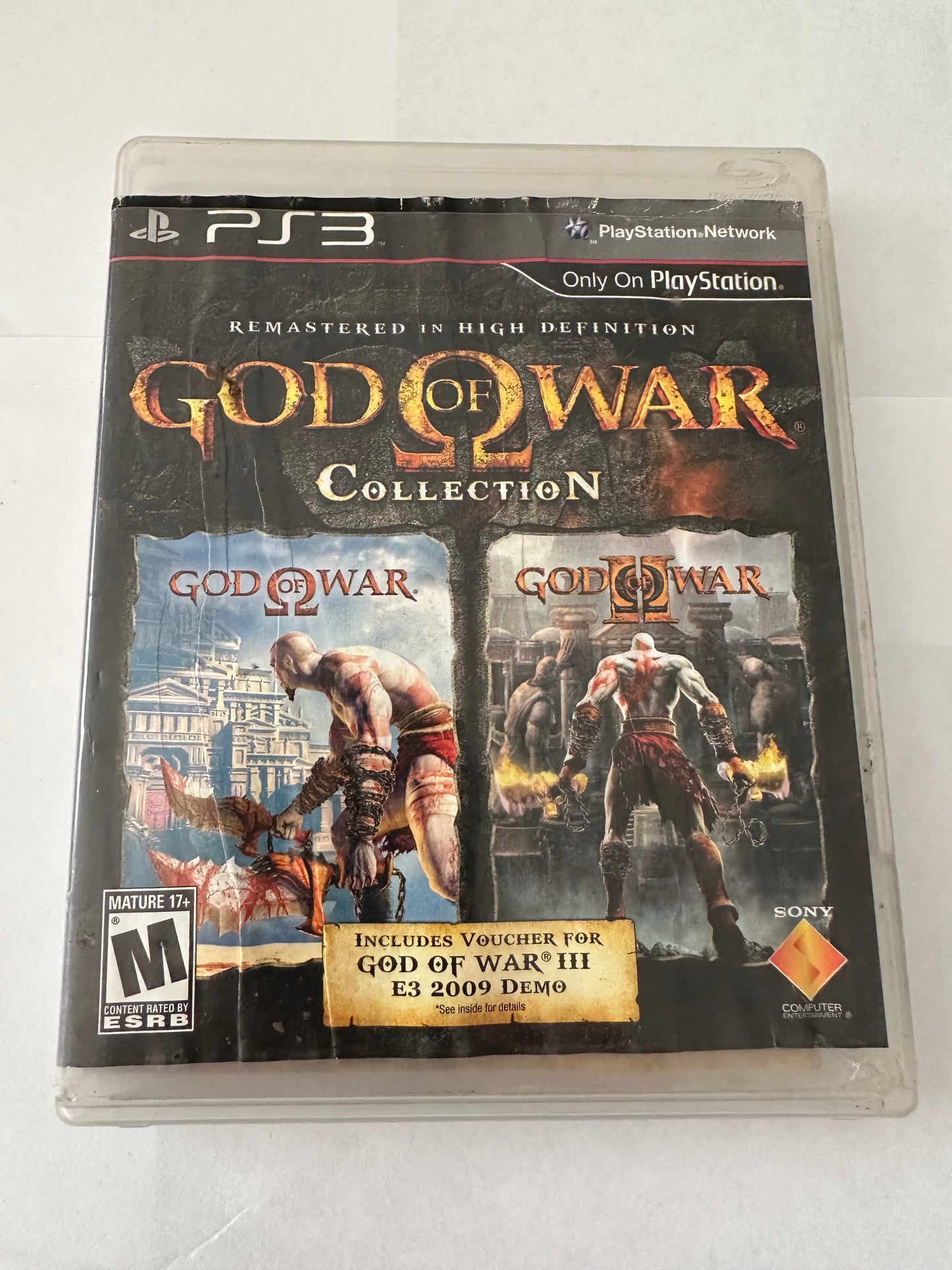 God of war collection for the PS3
