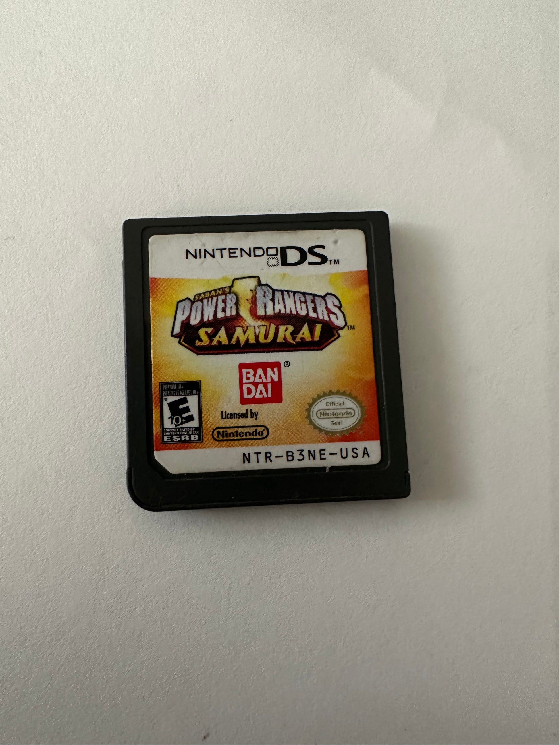 Power rangers samurai for the Nintendo DS. Game only – retrohexcollex