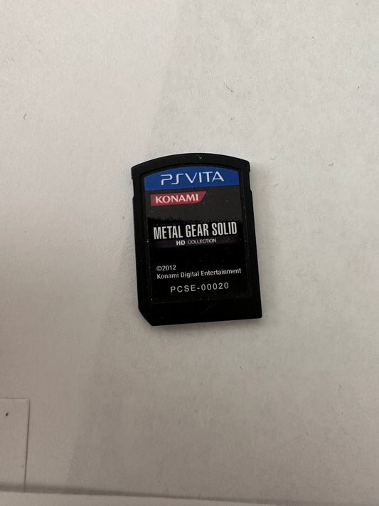 Metal gear solid HD collection for the vita. Game only.