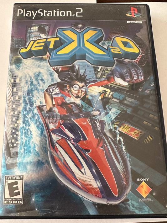 Jet X2O for the PlayStation 2. Missing manual