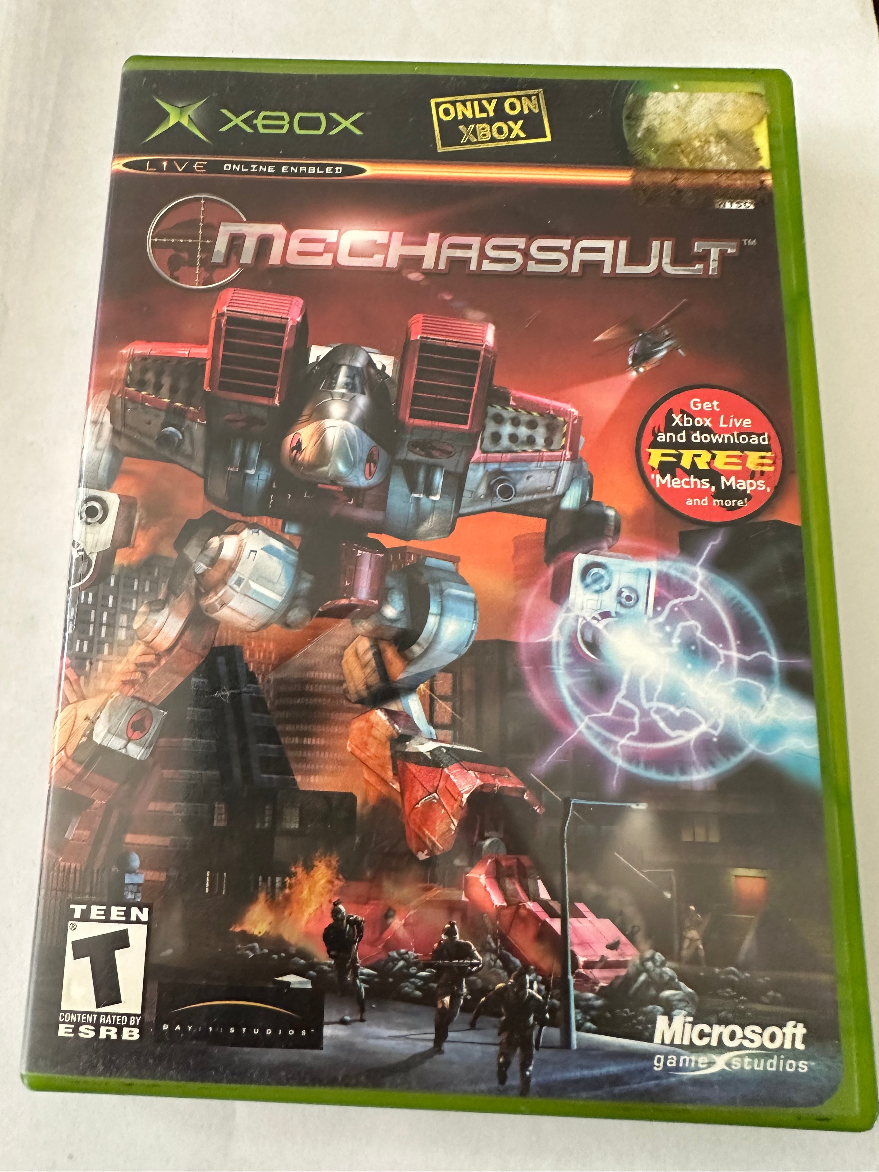 Mechassault for the Xbox – retrohexcollex