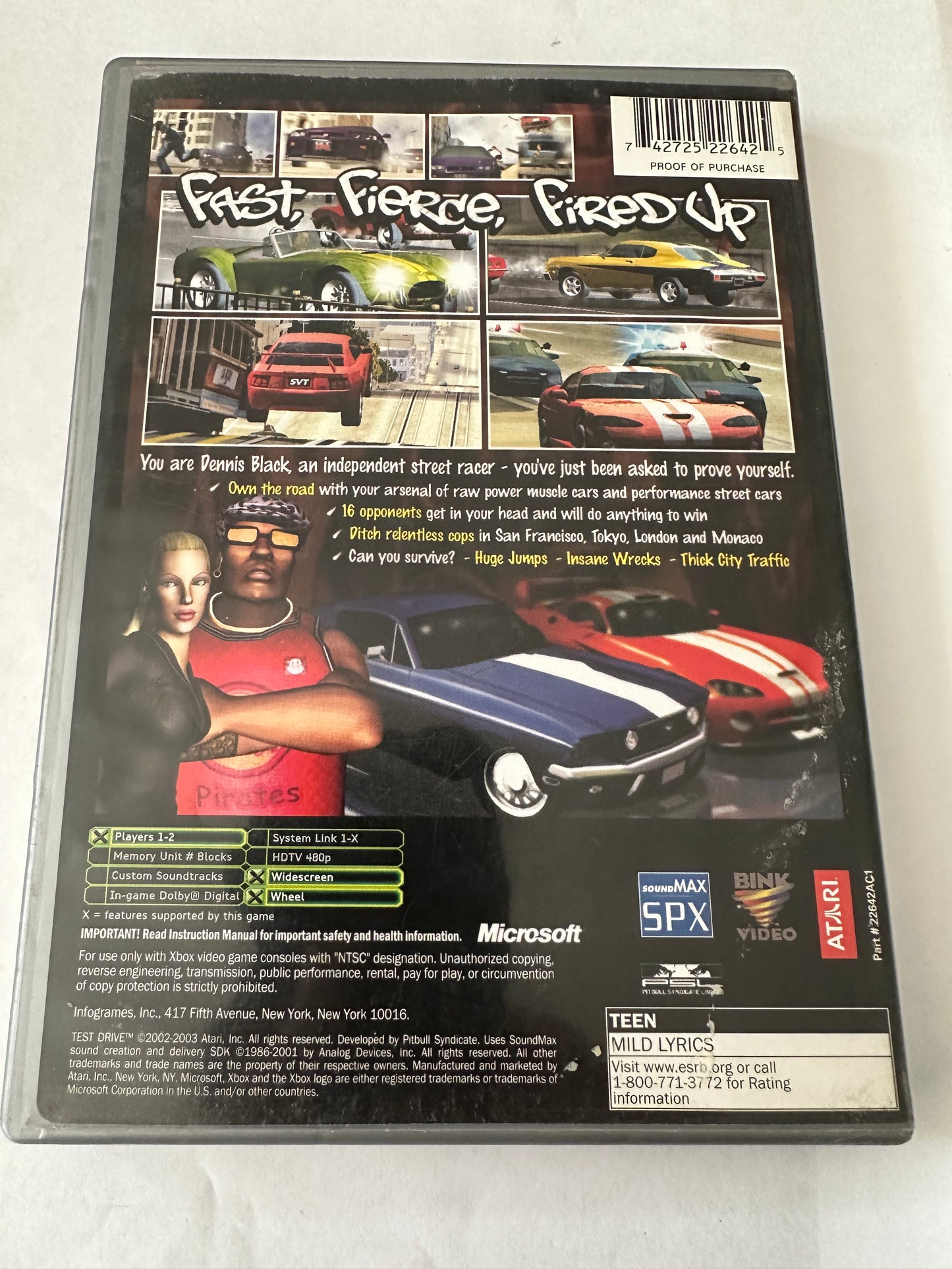 Test drive for the Xbox