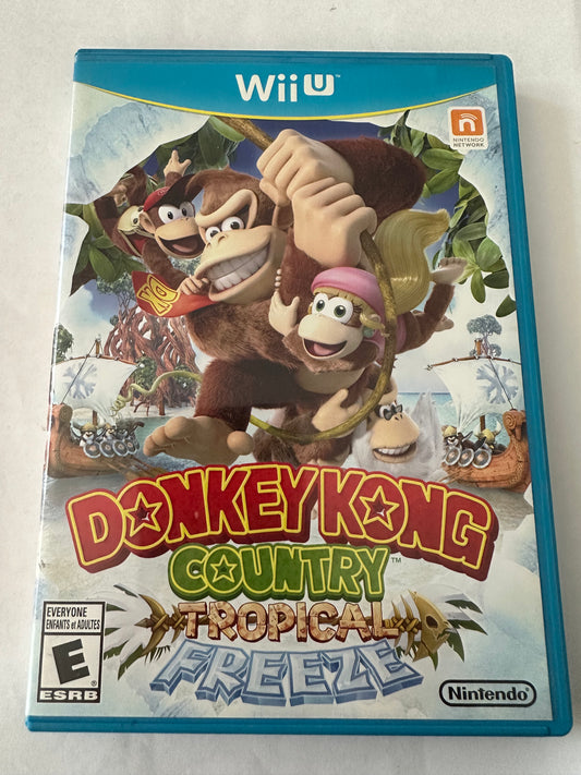 Donkey Kong country tropical freeze for the Wii U