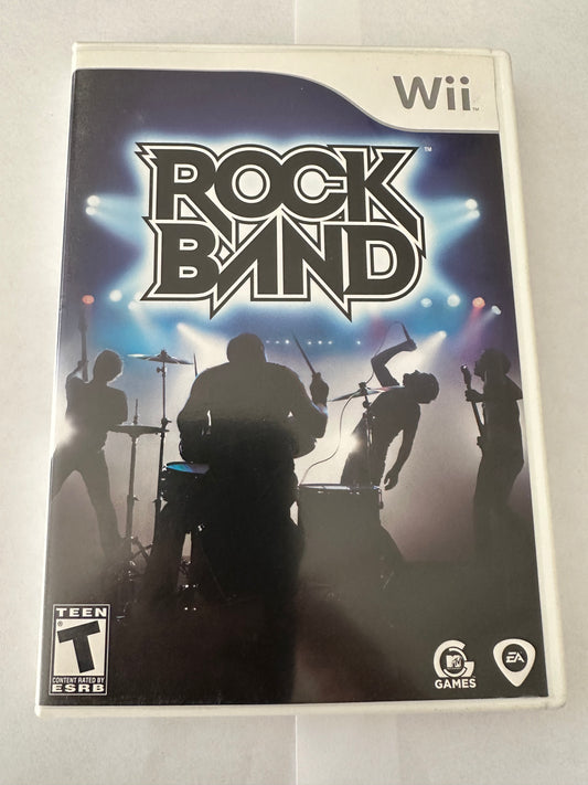 Rock band for the Wii