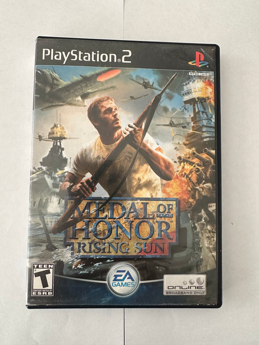 Medal of Honor rising sun for the PlayStation 2