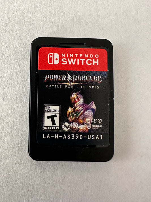 Power rangers Battle of the Grid for the Nintendo switch. Game only.