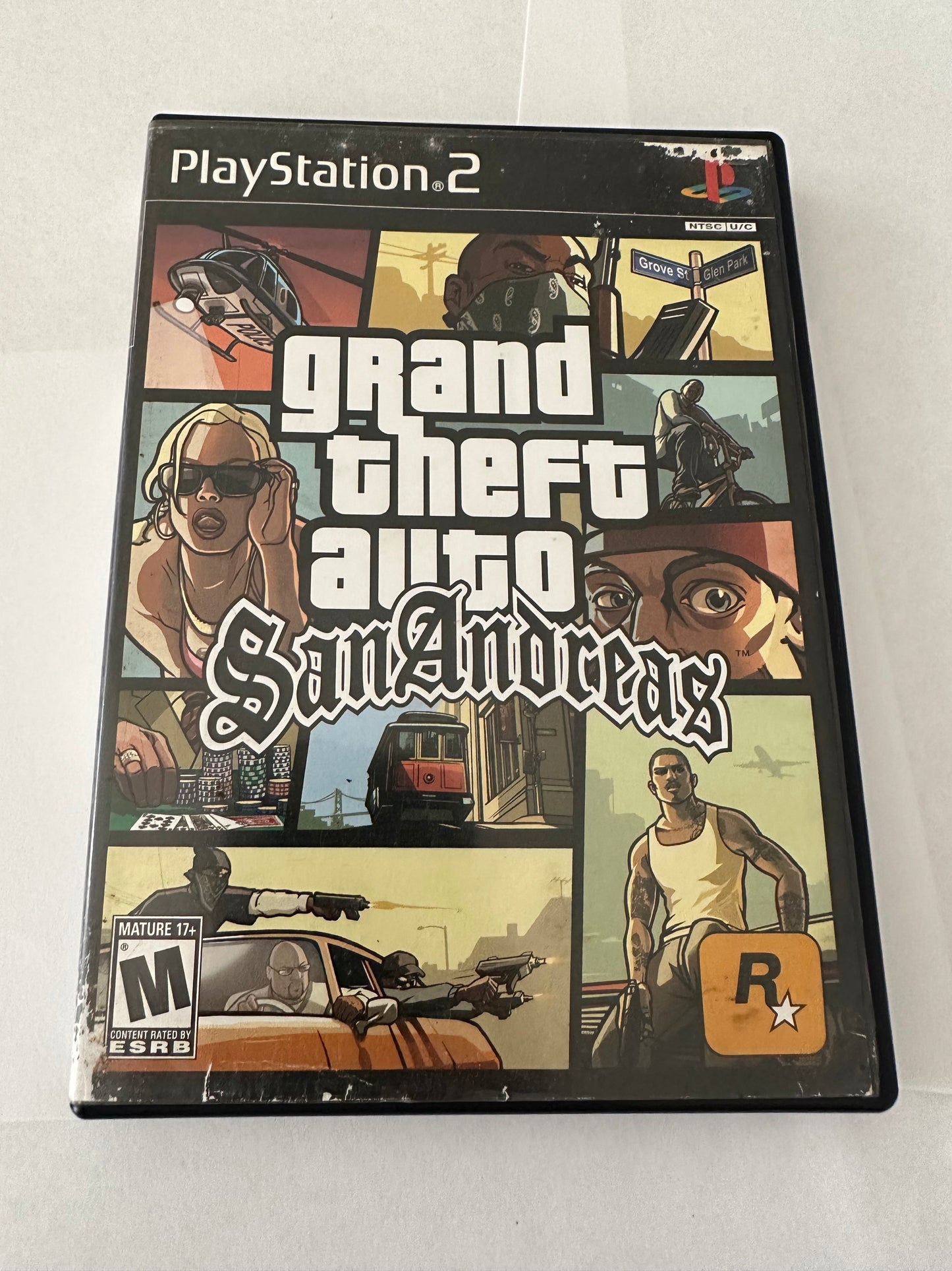 Grand theft auto San Andreas for the PS2