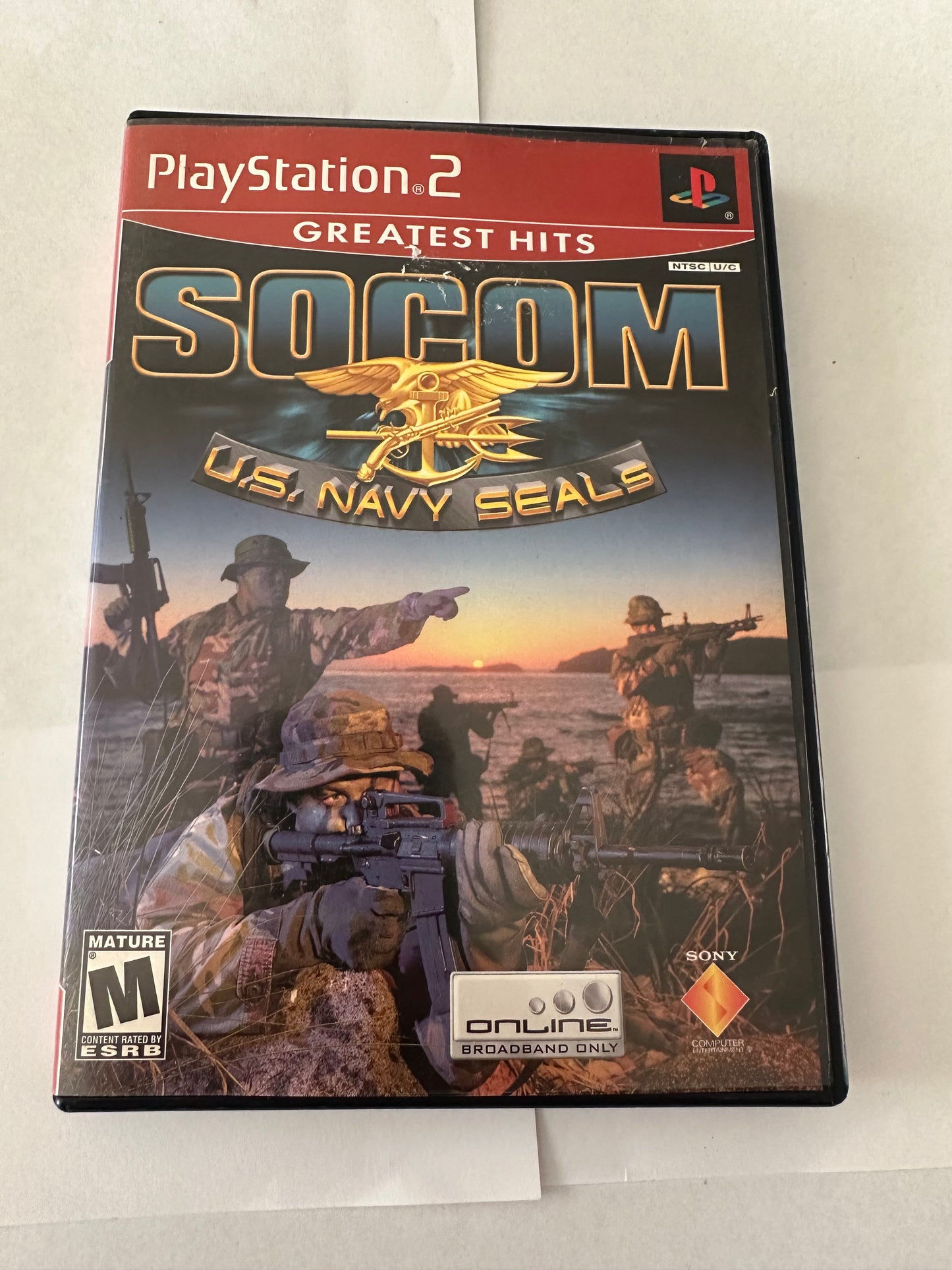 Socom US Navy Seals for the PS2