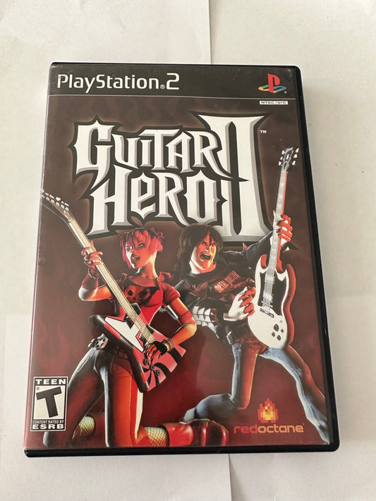 Guitar hero ii for the PS2