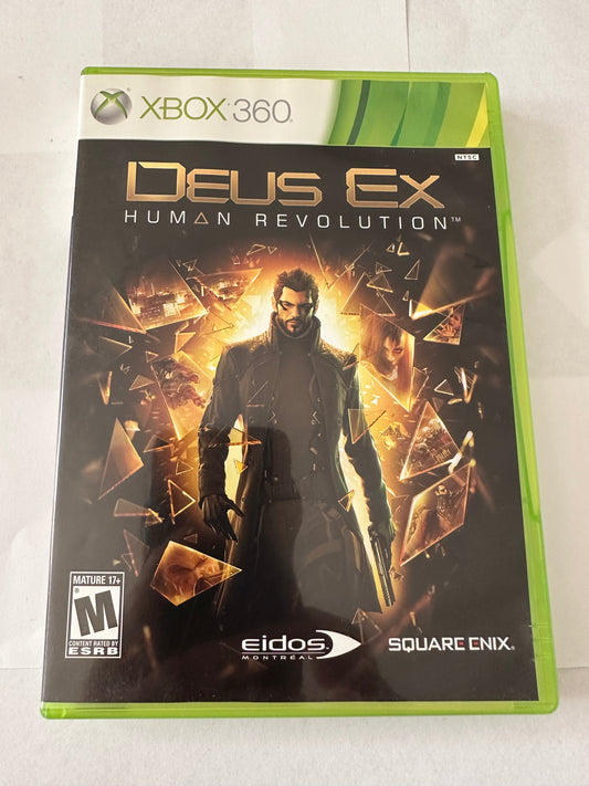 Deus Ex Human revolution for the Xbox 360