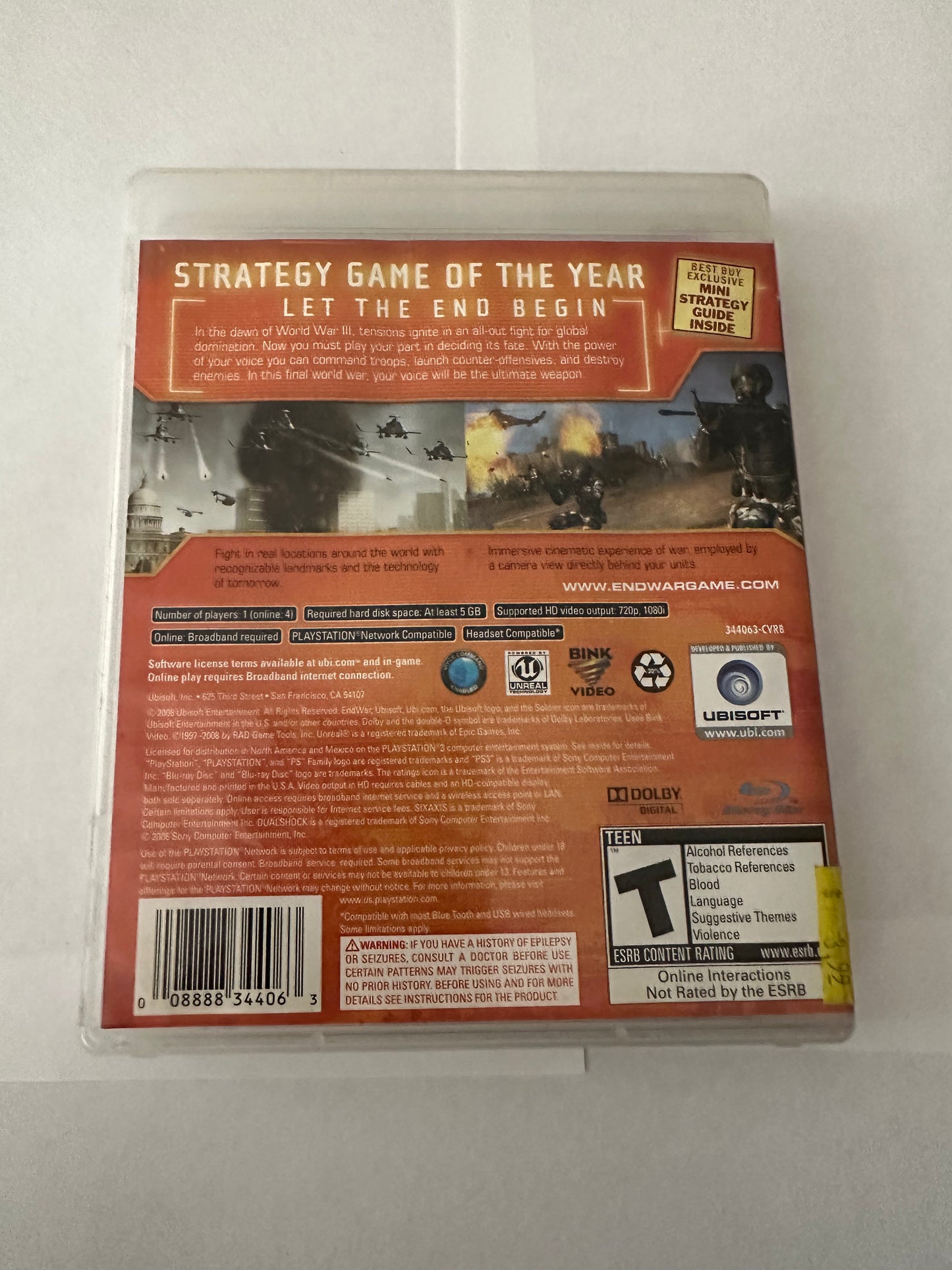 End War for the PlayStation 3