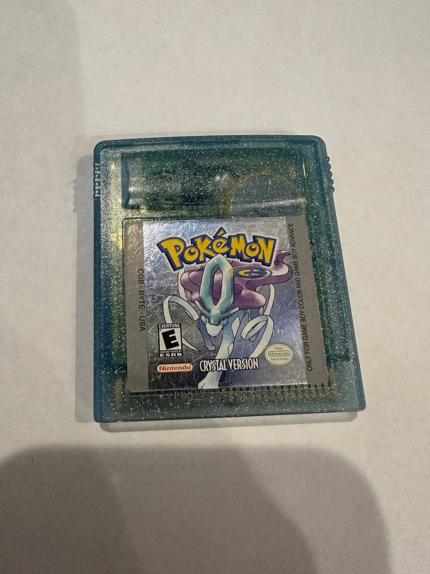 Pokémon crystal. Game only.