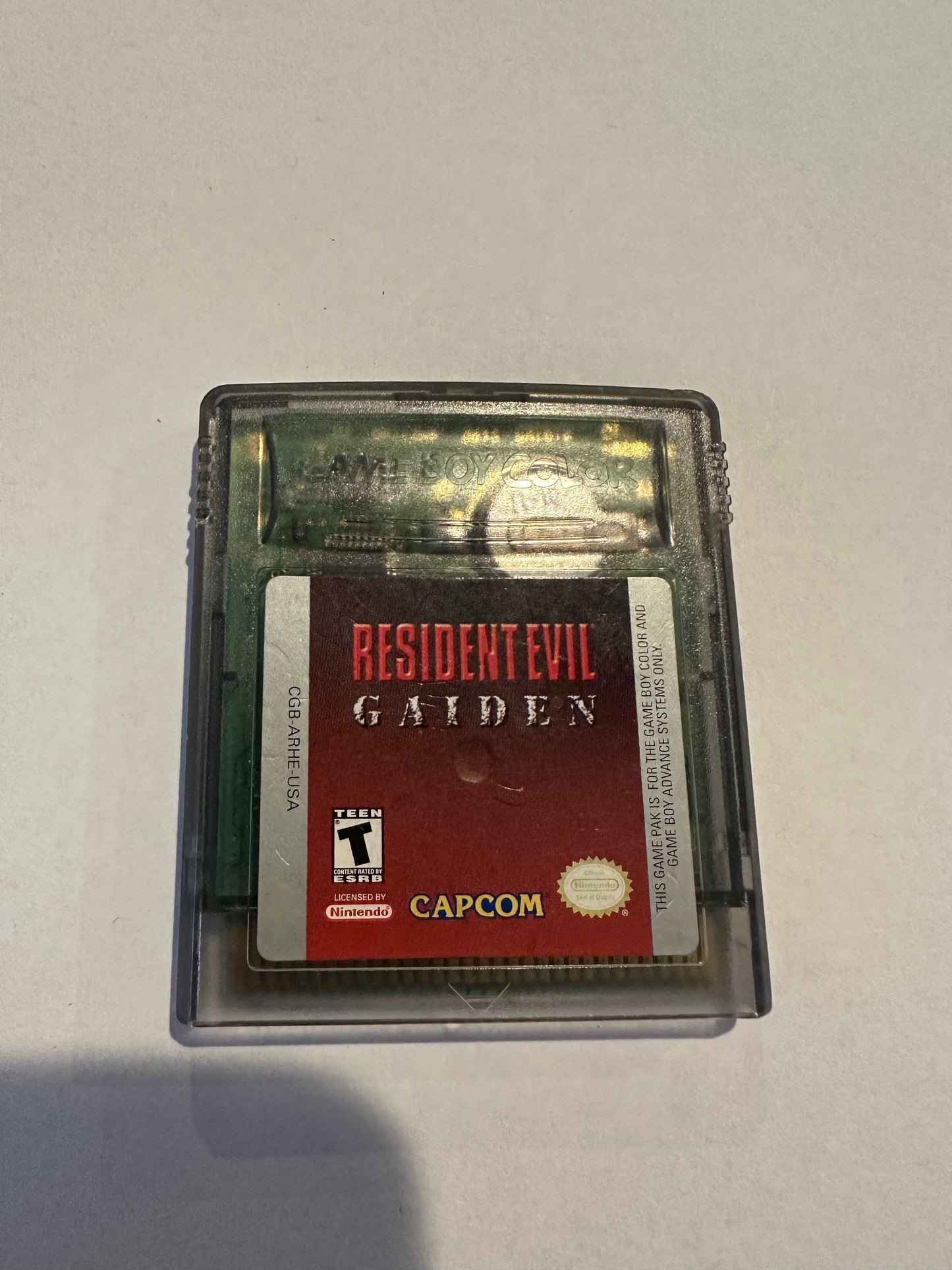Resident evil Gaiden. Game only.