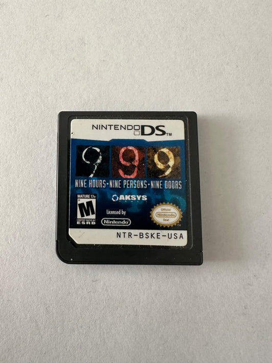 999 nine hours nine persons nine doors. Game only