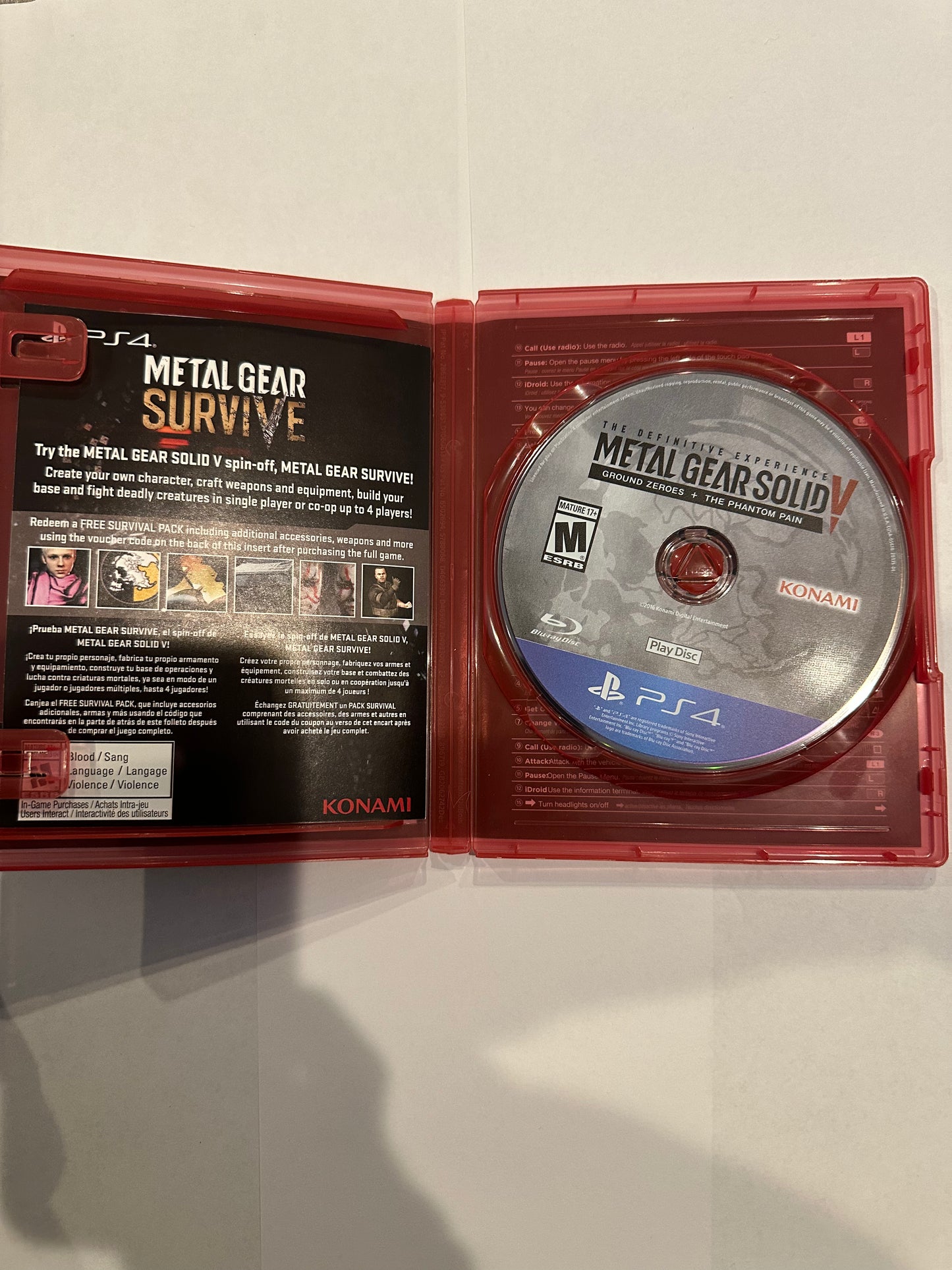 Metal gear solid V