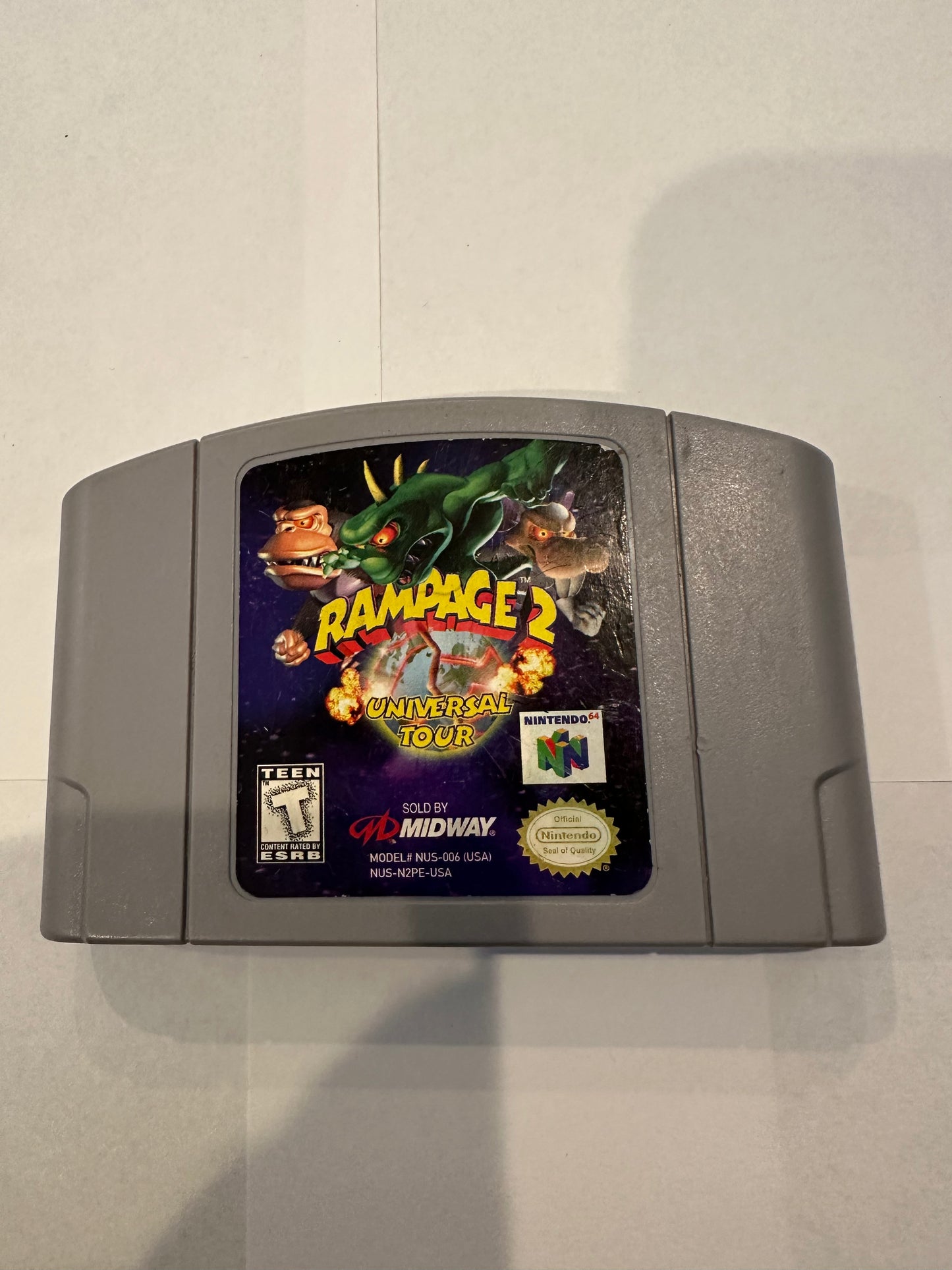 Rampage 2 universal tour. Game only