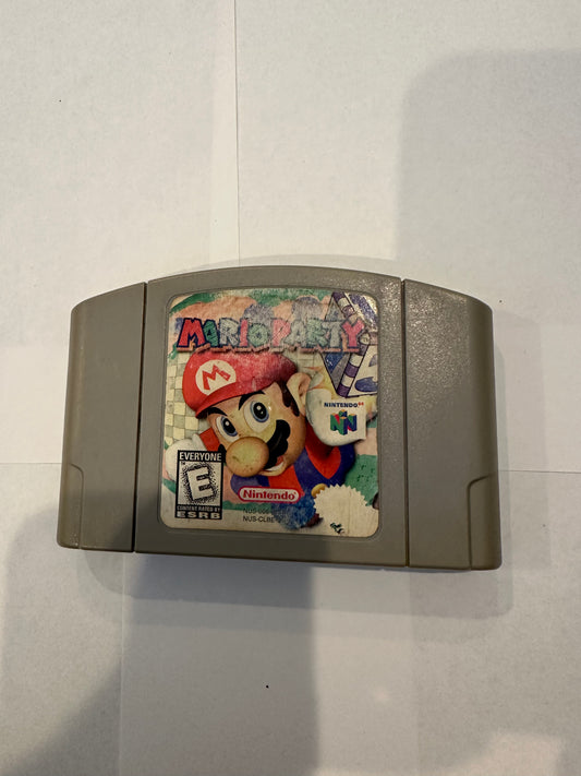 Mario party for the Nintendo 64. Game only