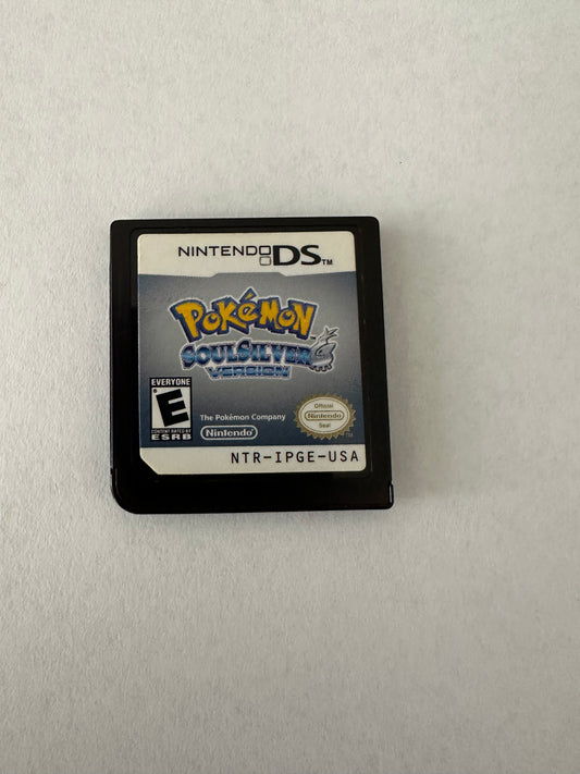 Pokémon soul silver for the Nintendo DS. Game only