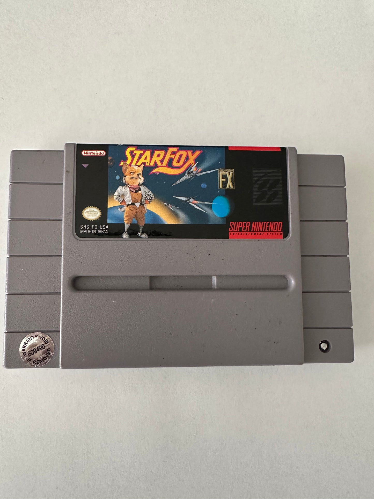 Star fox for the Super Nintendo. Game only.
