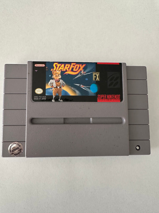 Star fox for the Super Nintendo. Game only.