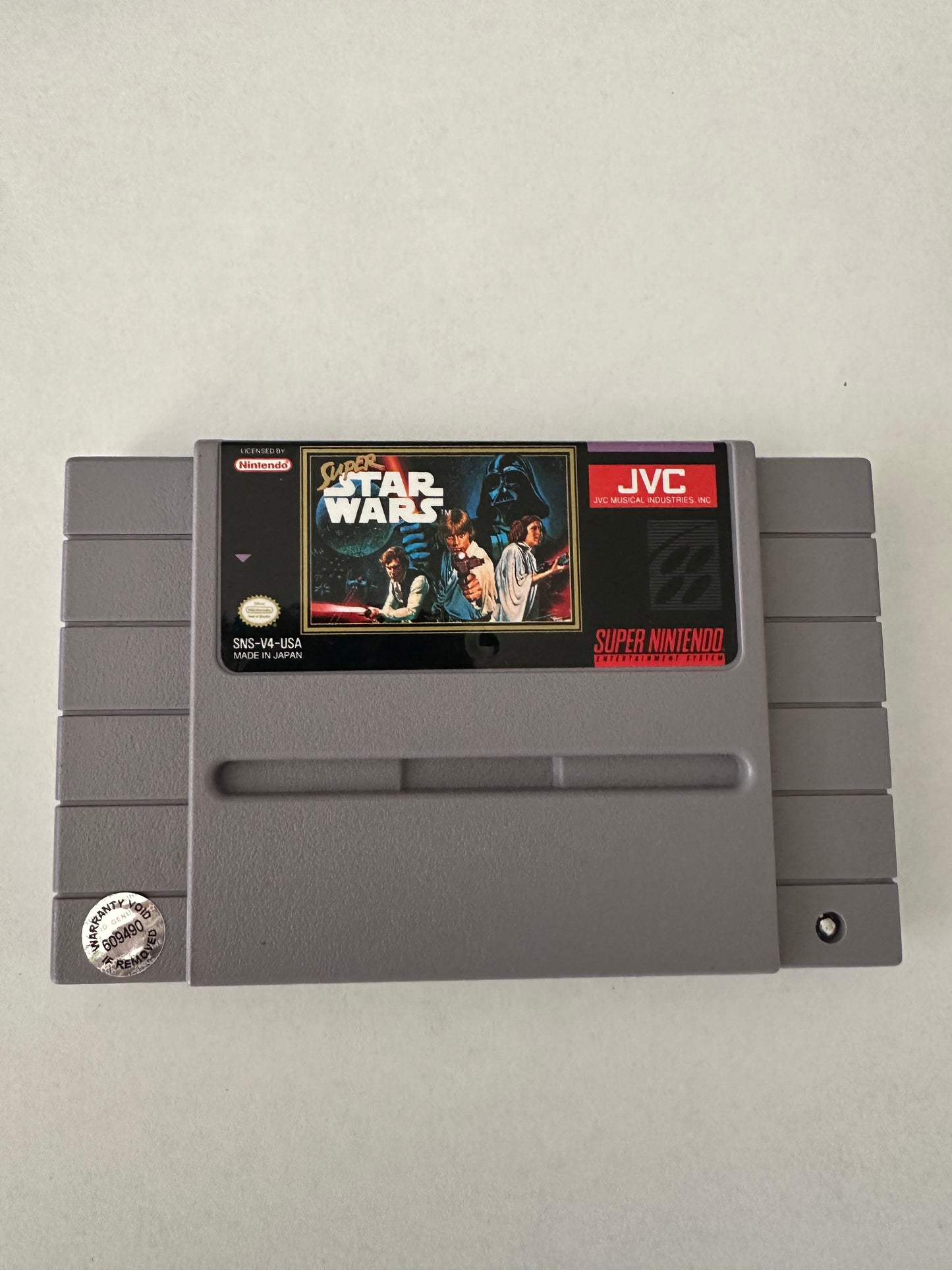 Super star wars for the Super Nintendo. Game only.