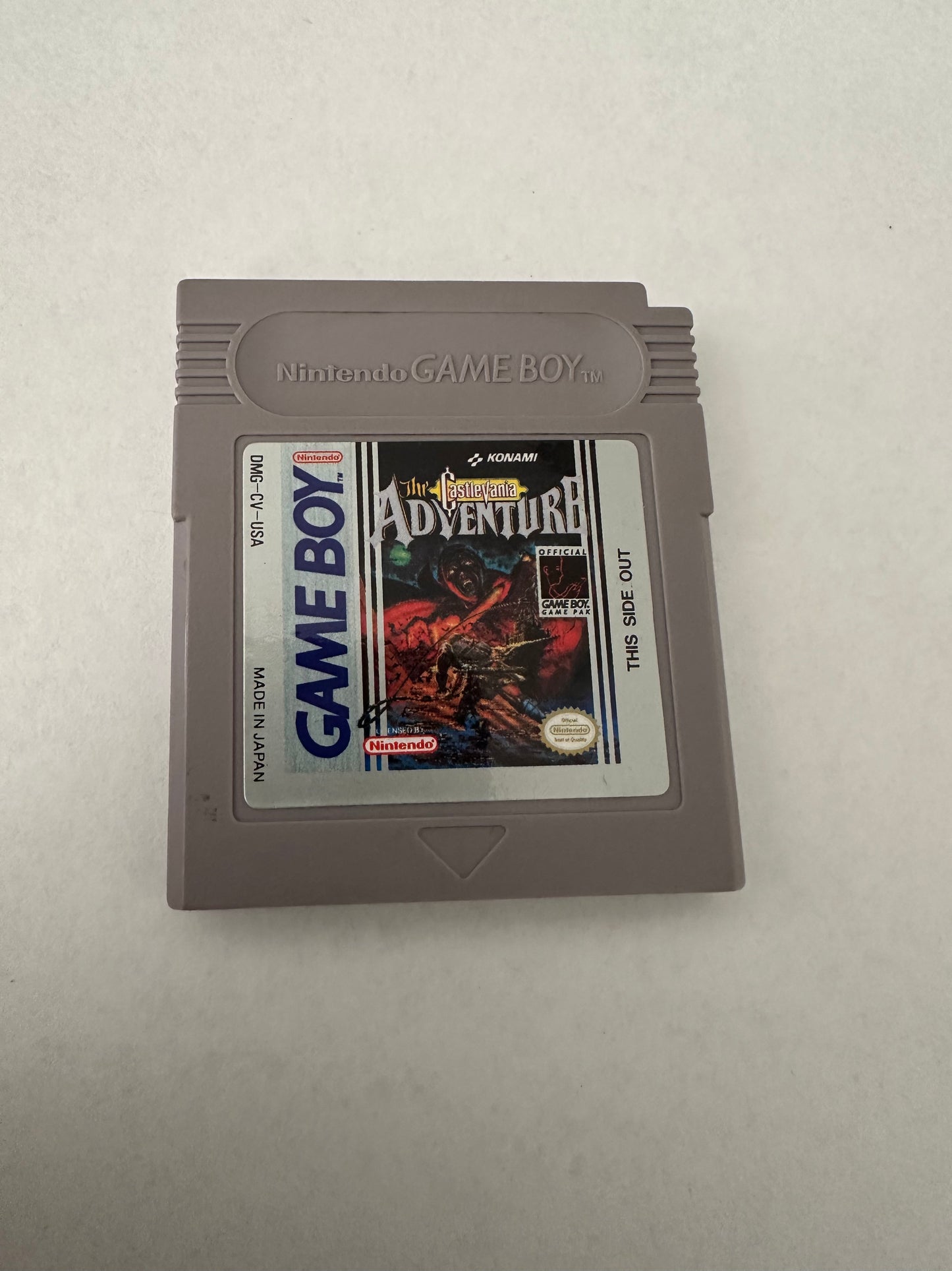 Castlevania adventure. Game only