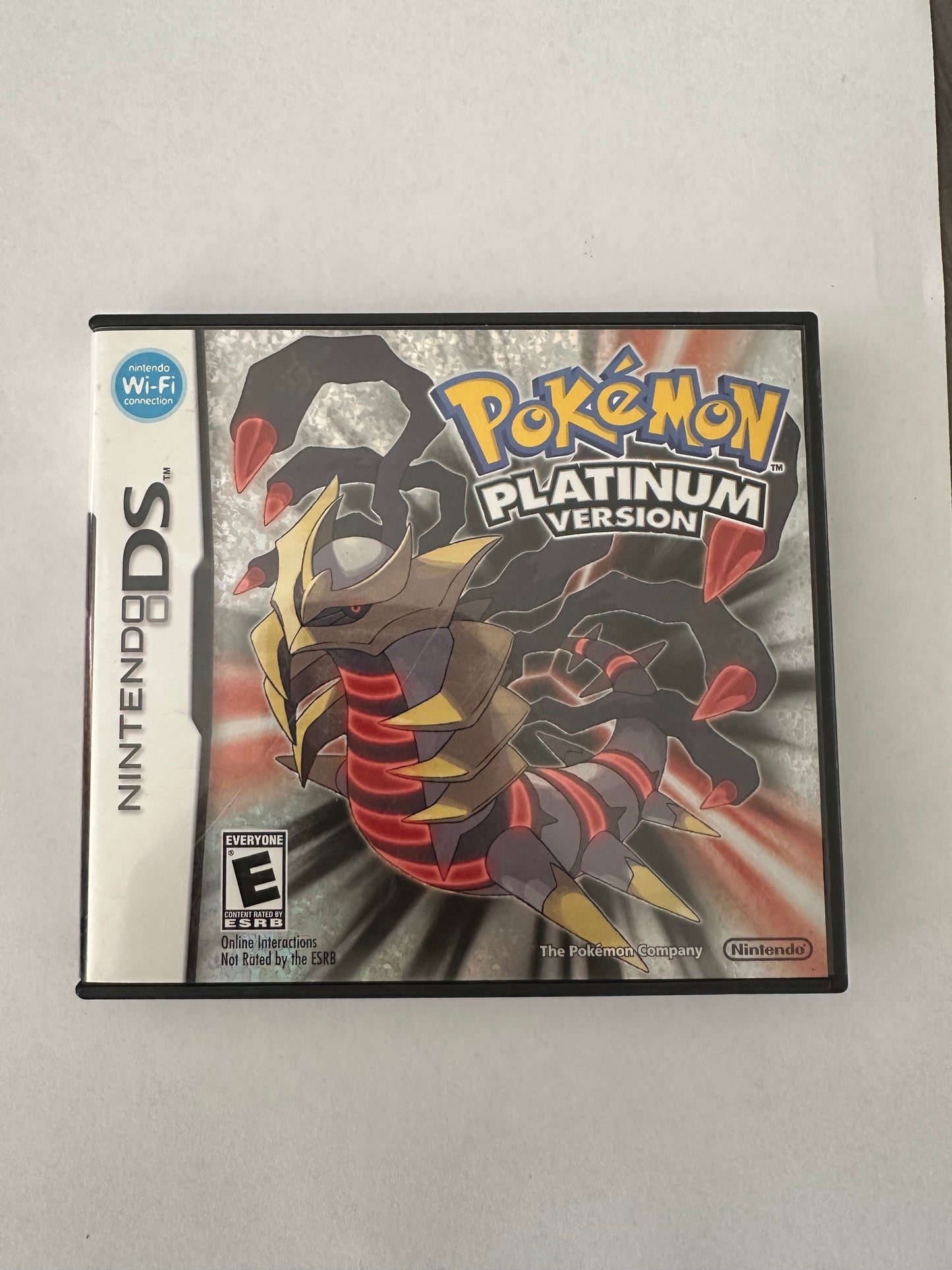 Pokémon platinum for the Nintendo DS