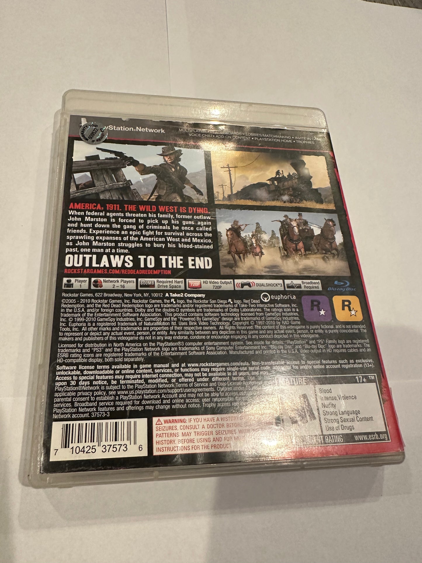 Red dead redemption for PS3
