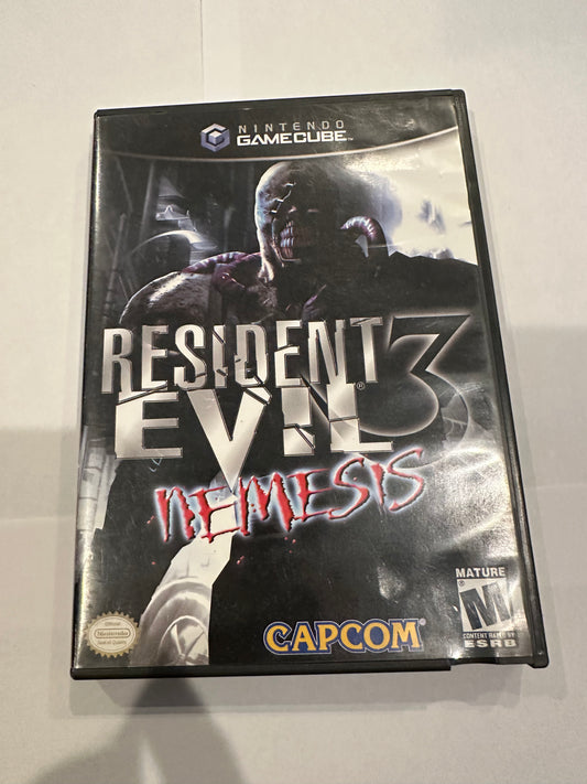 Resident evil 3 nemesis for Nintendo GameCube