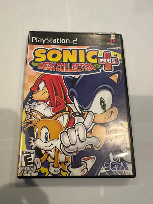 Sonic mega collection plus for PS2