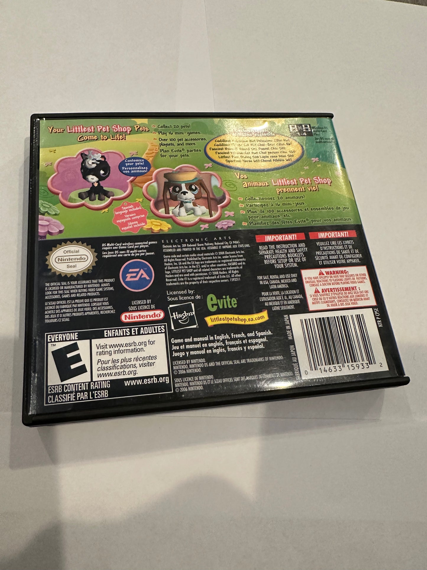 Littlest pet shop for Nintendo DS